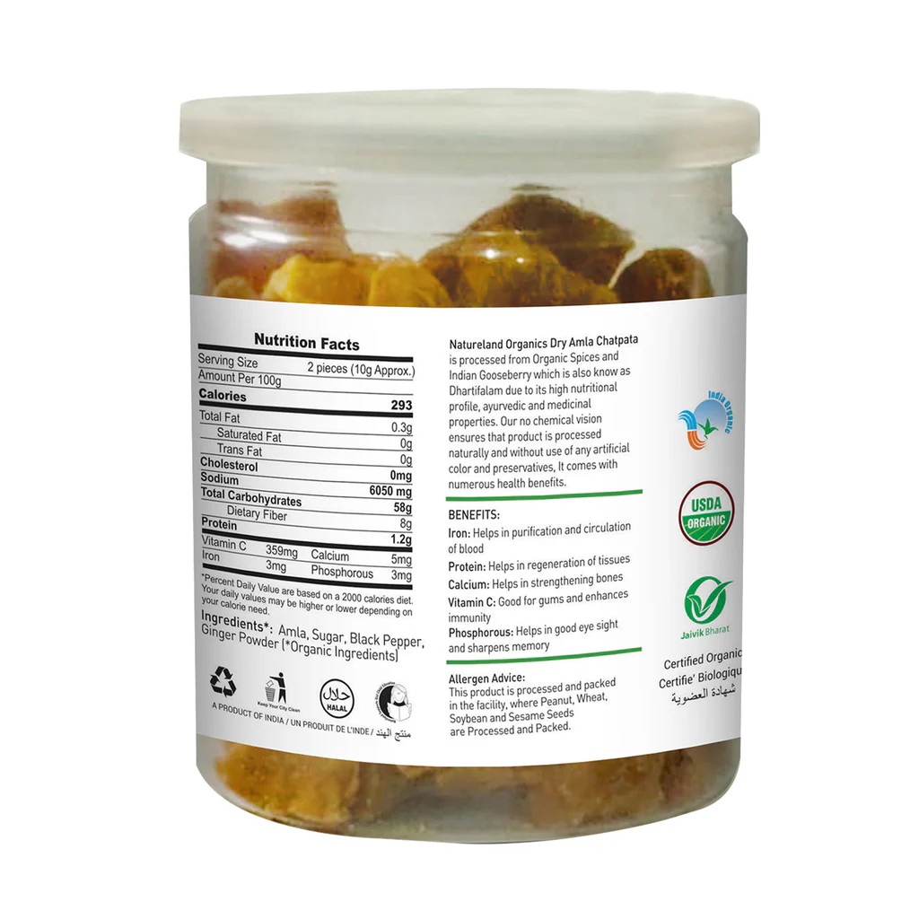 Natureland Amla Candy Chatpata - 250 Gm