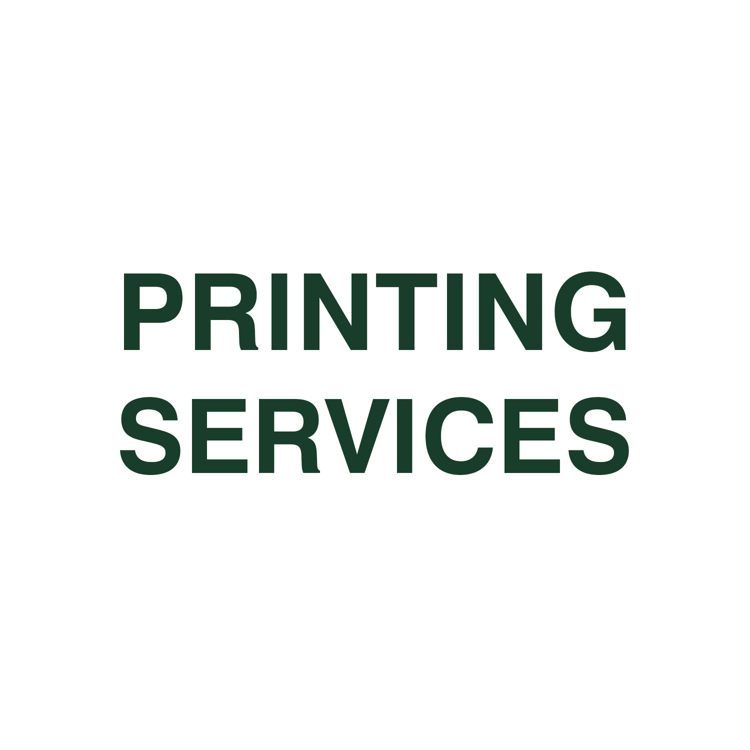 Card Printing Service