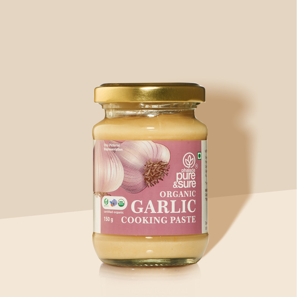 Pure Sure Organic Garlic Paste - 150 Gm