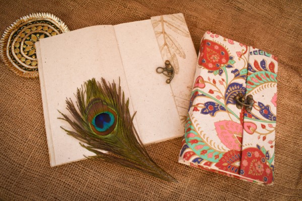 Brass Lock Hand Note Book 128 Pages S109 - 1 U