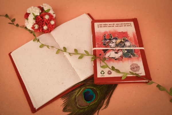 Cloth Stitched Notebook S119 - 1 U