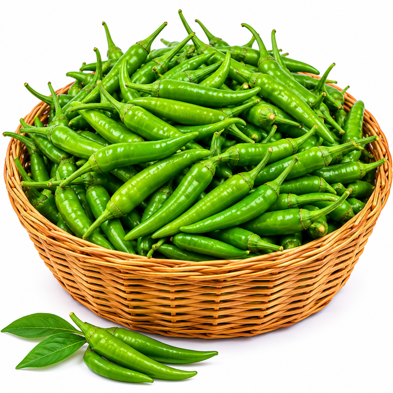 ORGANIC GREEN CHILLI SMALL 1KG