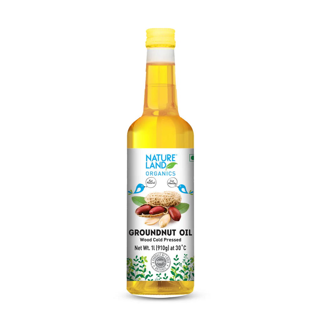 Natureland Groundnut Oil - 1 Ltr