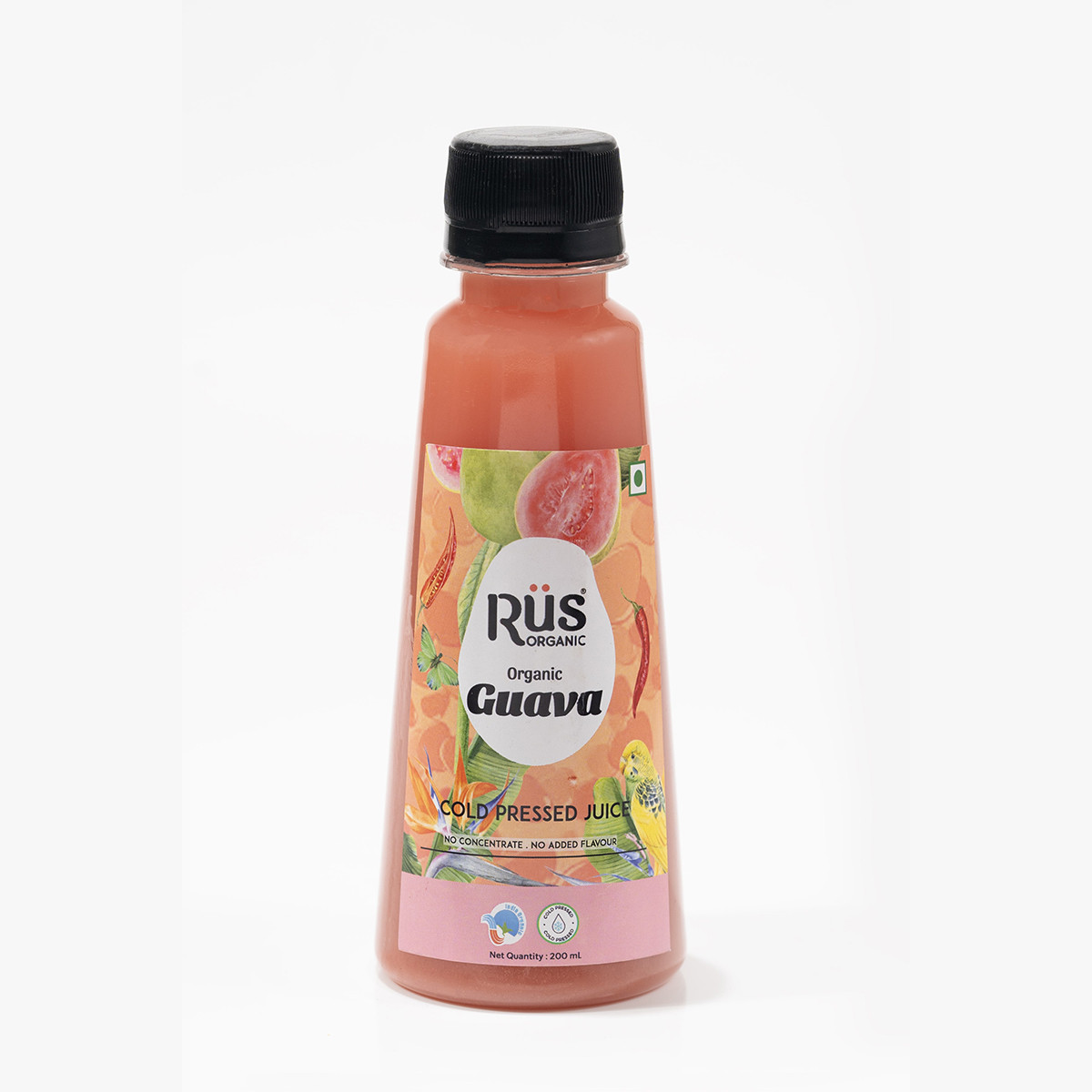 Rus Organic Guava Juice - 200 Ml