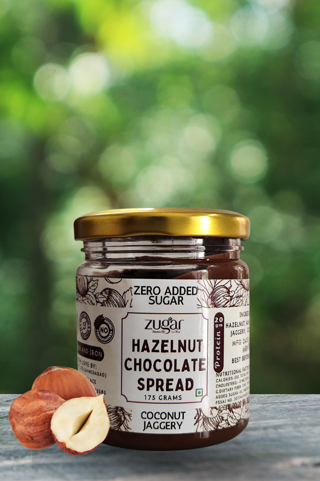 Hazelnut And Almond Spread - 80 Gm