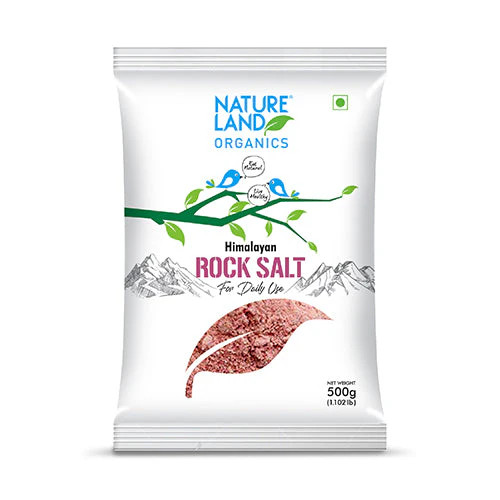 Natureland Himalayan Pink Rock Salt Crystals - 100 Gm