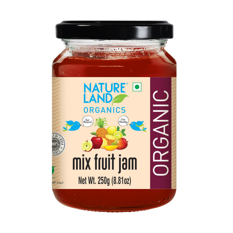 Natureland Mix Fruit Jam - 250 Gm