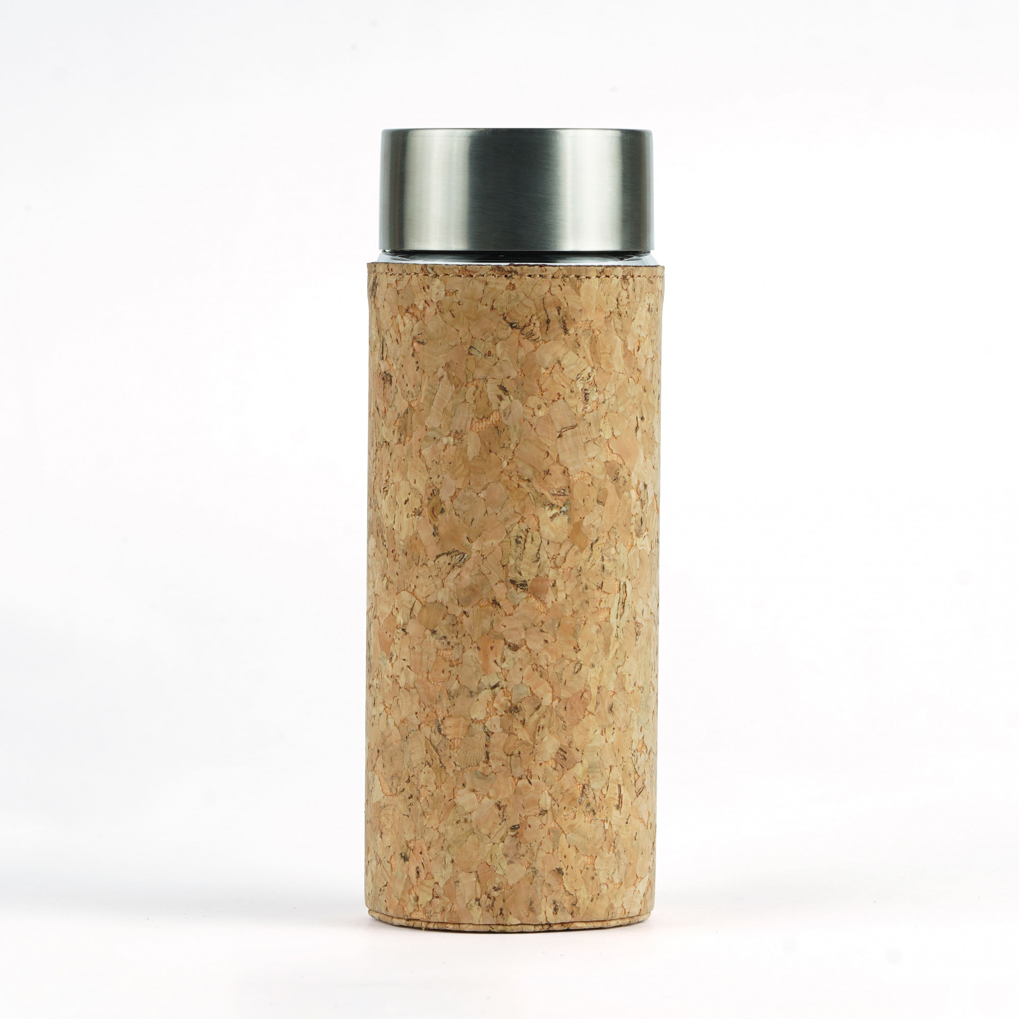 Glass Bottle With Cork Cover - 1 U