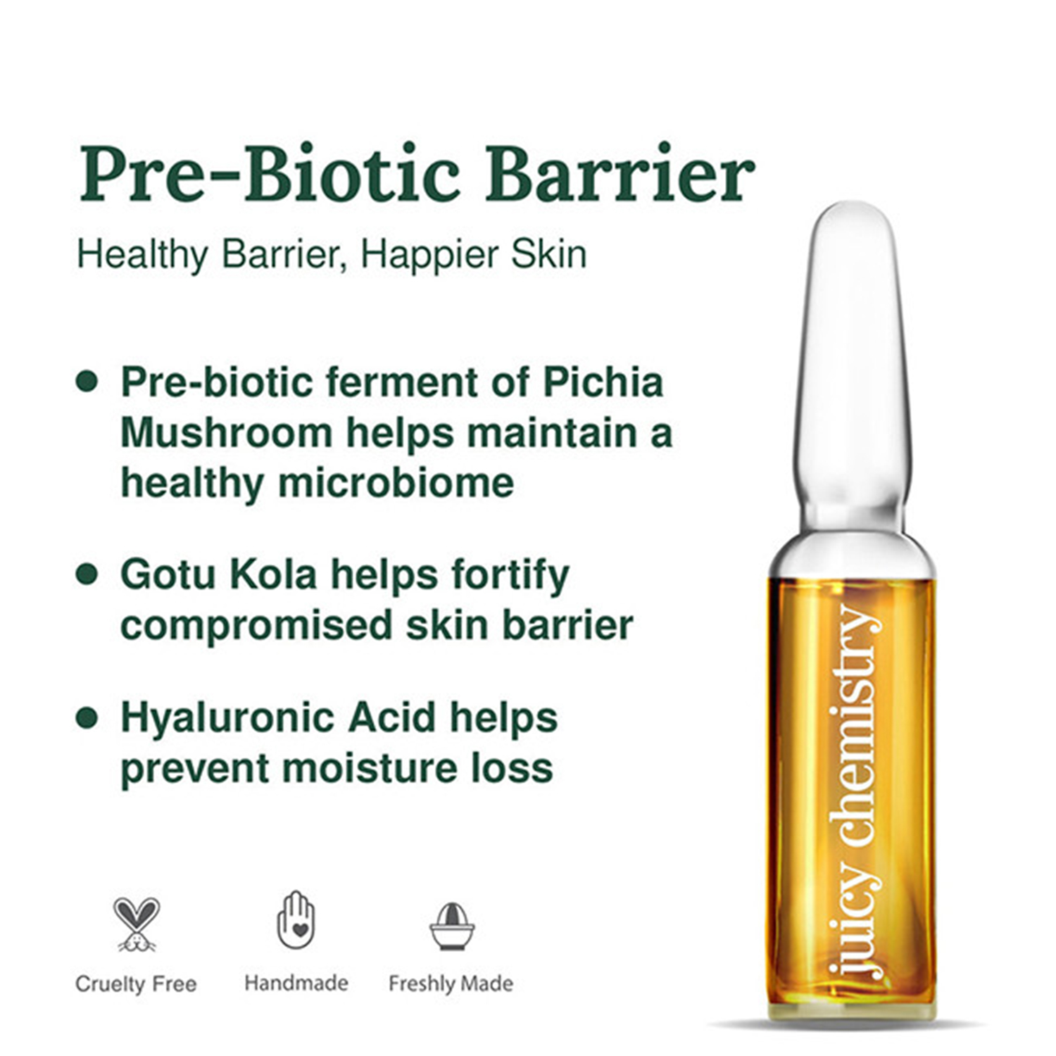 Juicy Chemistry Pre-Biotic Ferment Barrier Repair Serum 7 X 2ml - 1 Box