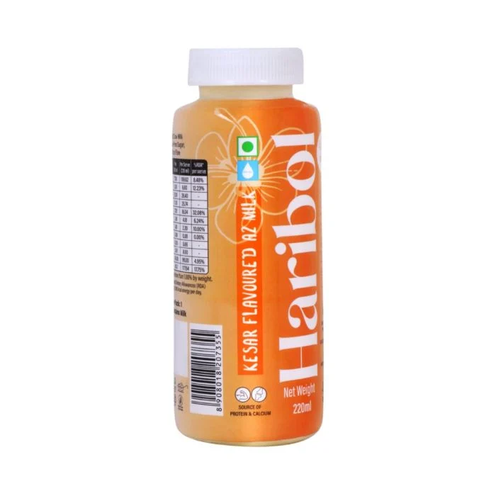 Hari Bol A2 Flavoured Milk Kesar - 220 Ml