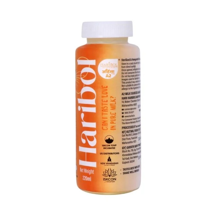 Hari Bol A2 Flavoured Milk Kesar - 220 Ml
