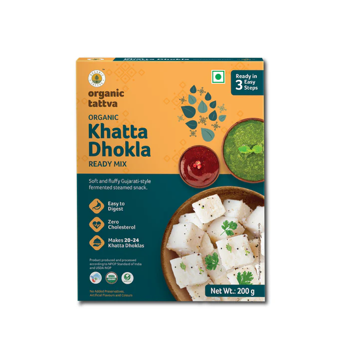 Organic Khatta Dhokla Ready Mix - 200 Gm
