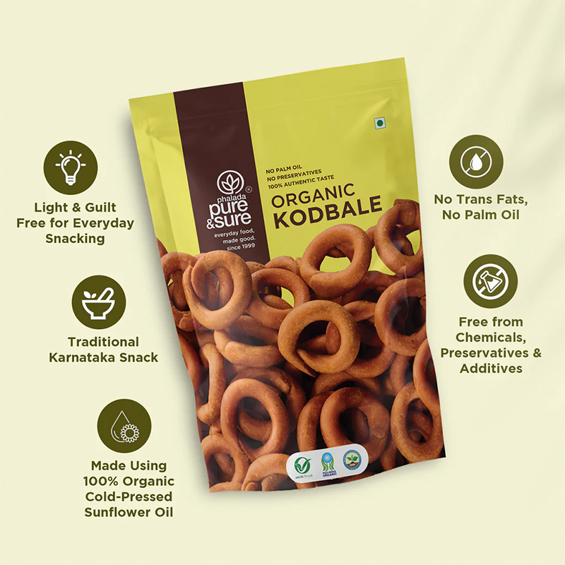 Pure  Sure Organic Kodbale - 120 Gm