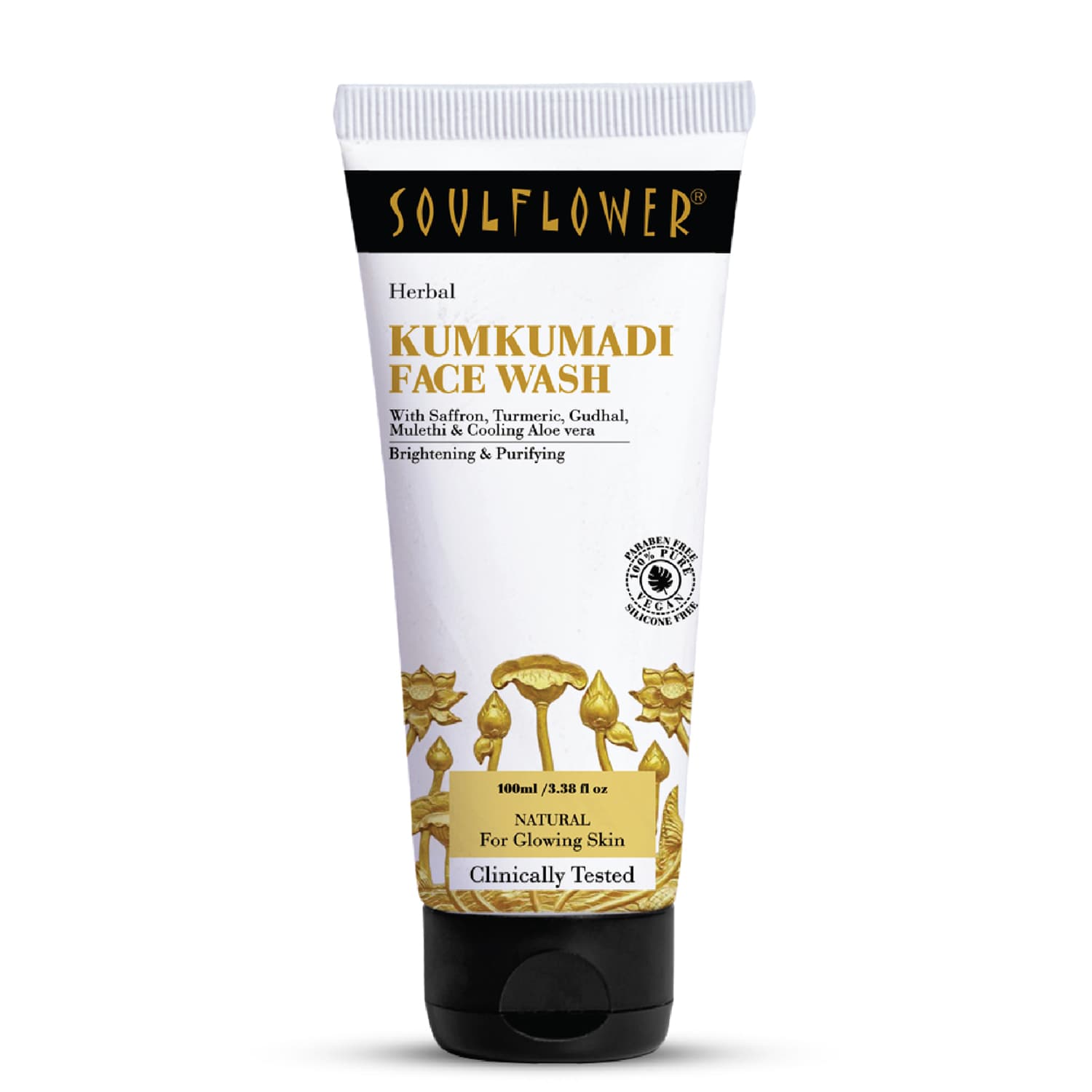 Soulflower Kumkumadi Face Wash 100ml