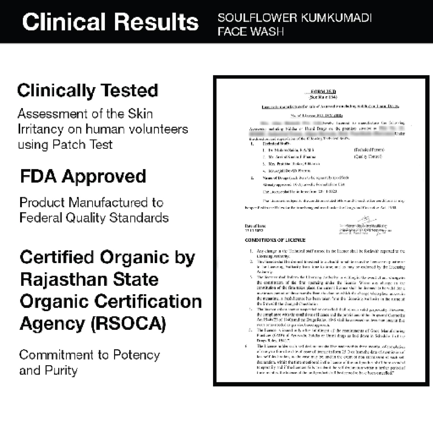 Soulflower Kumkumadi Face Wash 100ml