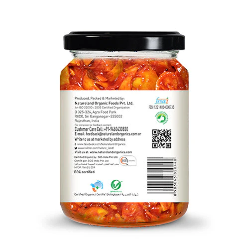Natureland Lemon Pickle - 350 Gm