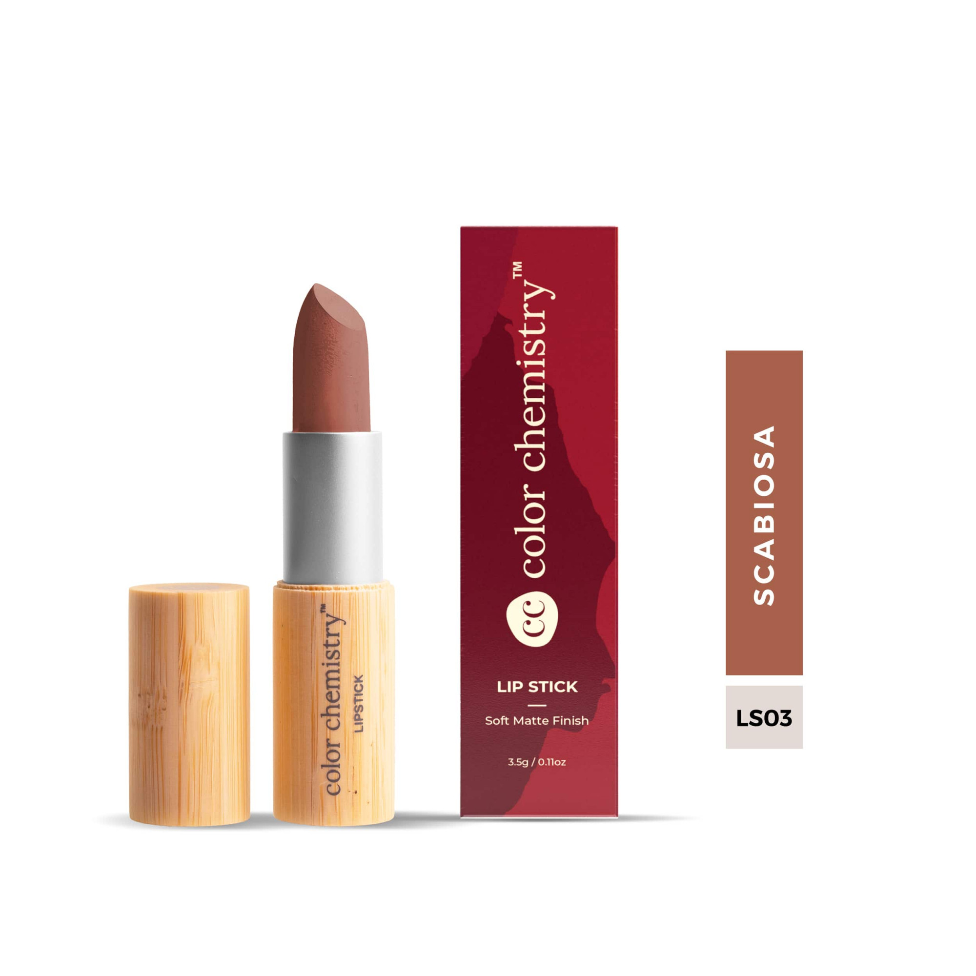 Color Chemistry Lipstick - Scabiosa LS03 35 g Creamy Matte Finish
