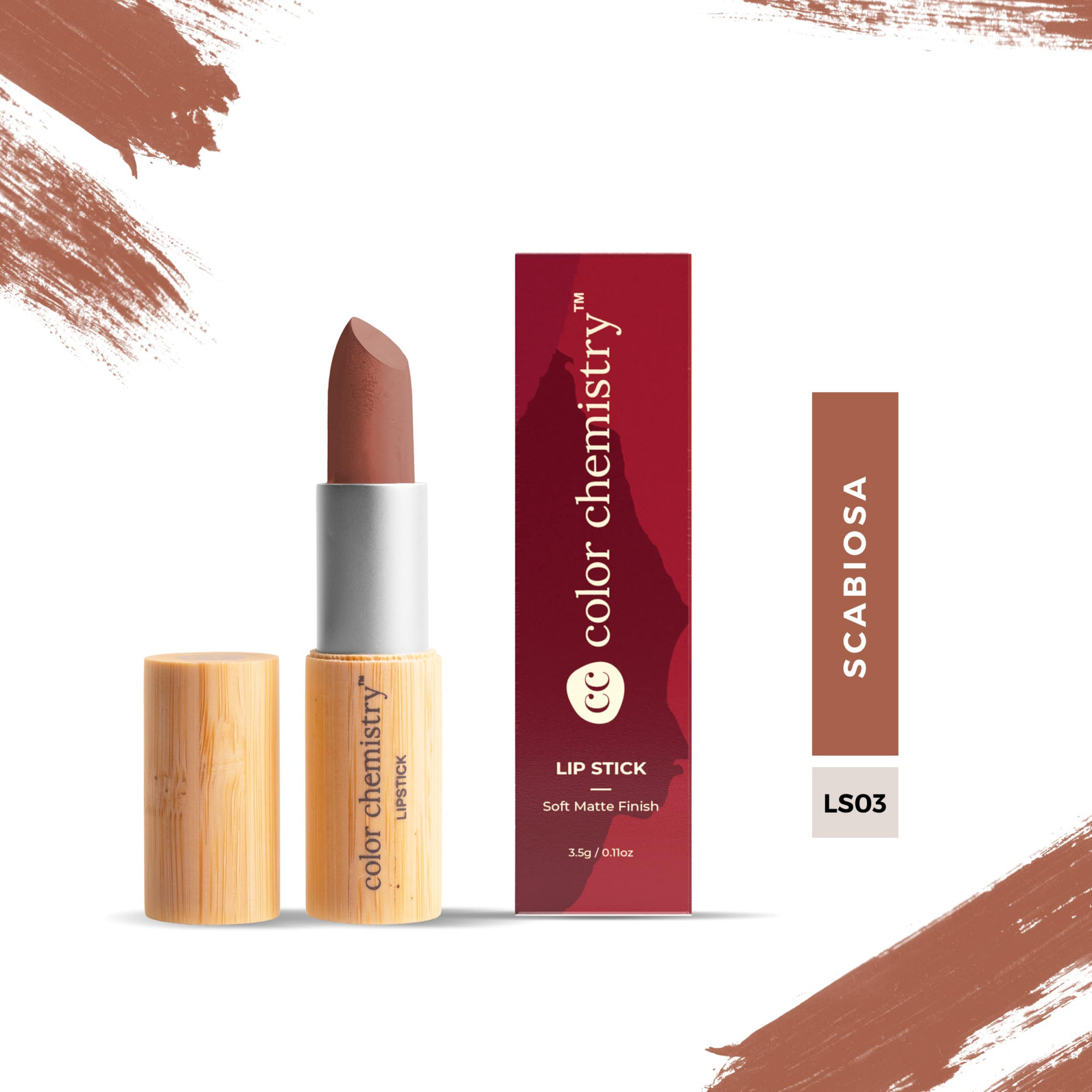 Color Chemistry Lipstick - Scabiosa LS03 35 g Creamy Matte Finish