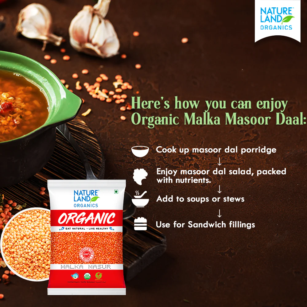 Natureland Malka Masur - 500 Gm