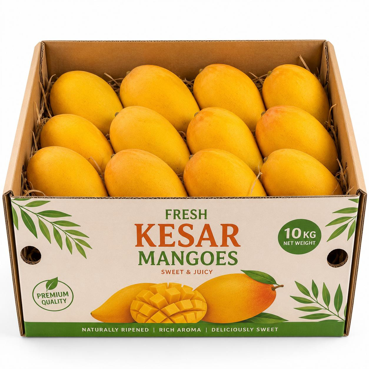 ORGANIC KESAR MANGO - 10 KG