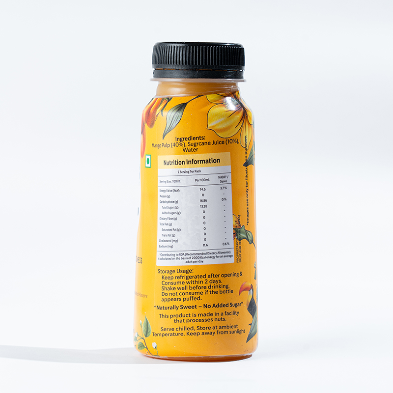 Rus Organic Mango Juice - 250 ML