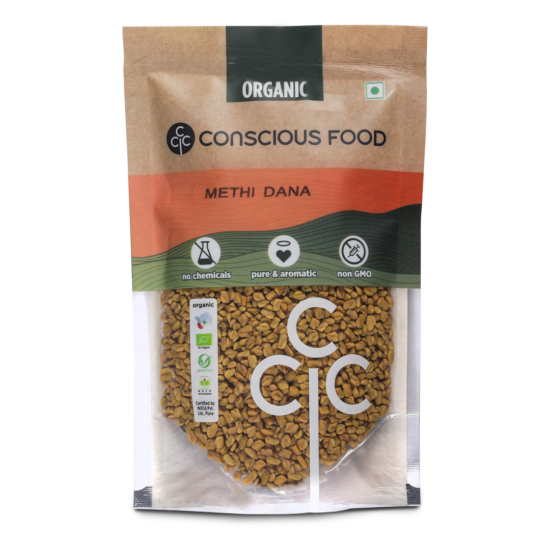 Conscious Food Fenugreek Seeds - 100 Gm