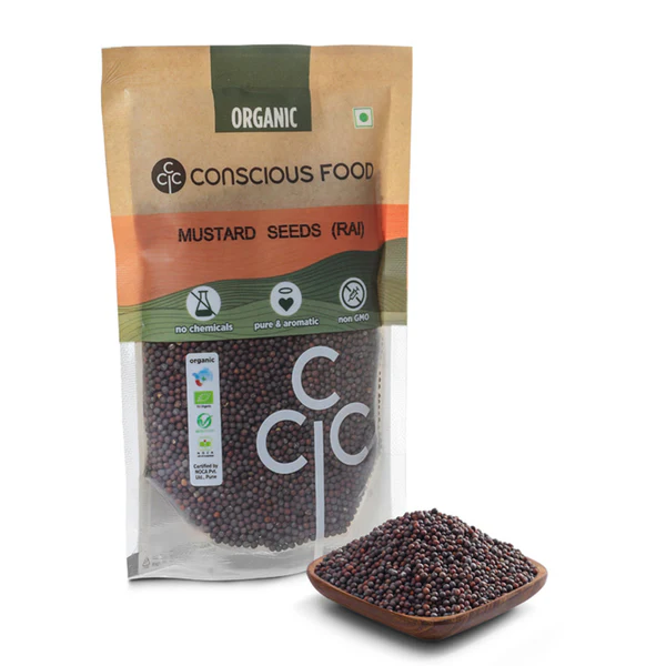 Conscious Food Mustard Seeds Rai - 100 Gm