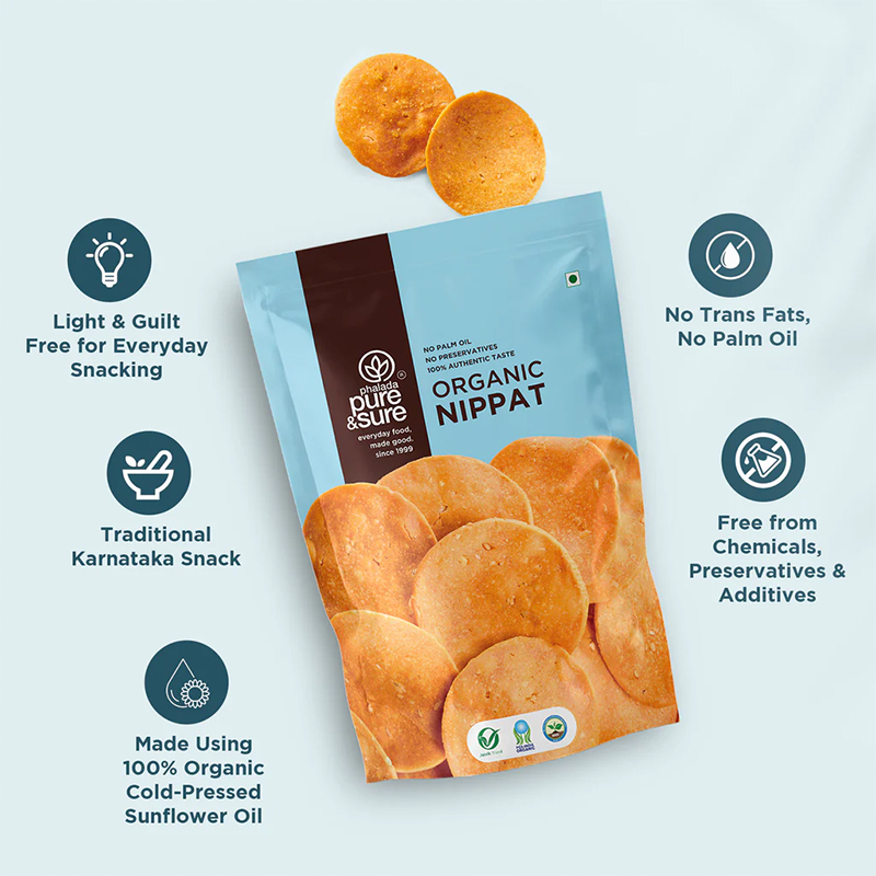 Pure Sure Organic Nippat - 100 Gm