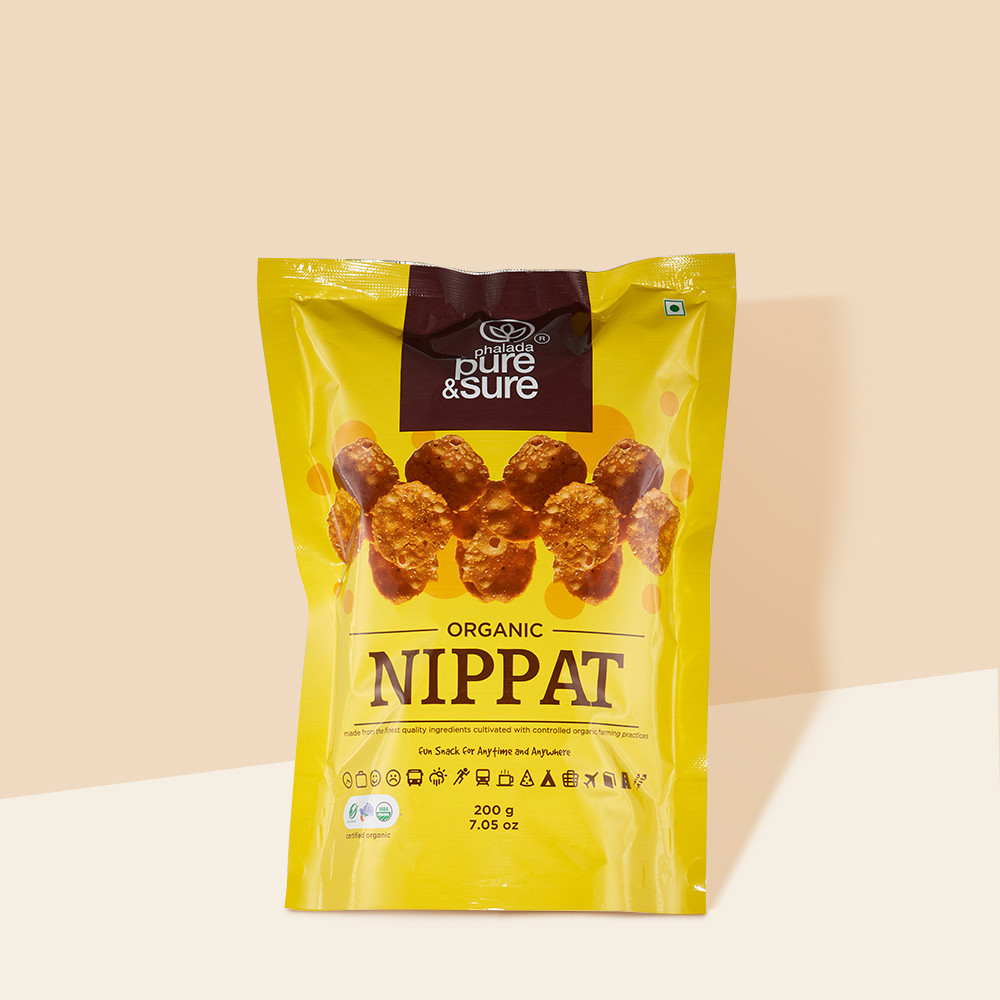 Pure  Sure Organic Nippat - 200 Gm