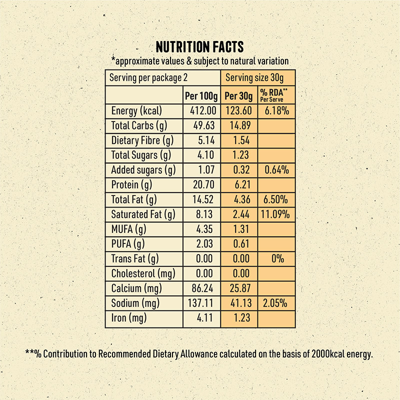 Nourish Organics Chickpea Puffs Vegan Parmesan 60g