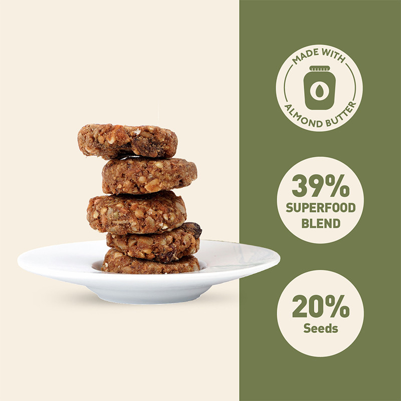 Nourish Organics Almond Buckwheat Cookies Gluten Free