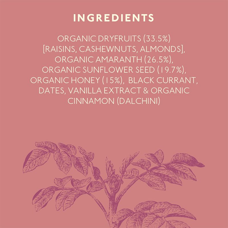 Nourish Organics Amaranth Muesli 280g