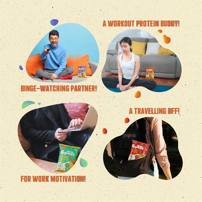 Nourish Organics Chickpea Puffs 60g