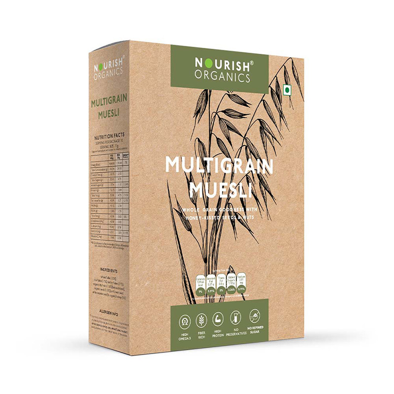 Nourish Organics Multigrain Muesli 300g
