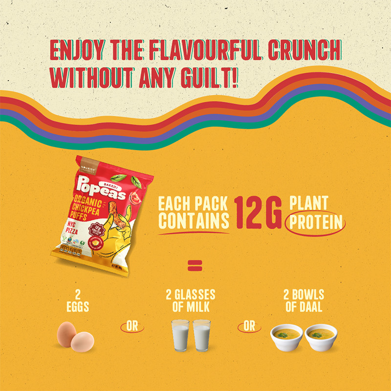 Nourish Organics Chickpea Puffs Nyc Pizza 60g