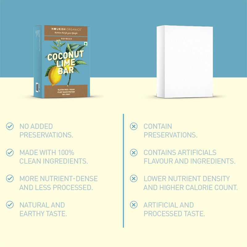 Nourish Organics Coconut Lime Bar 30g