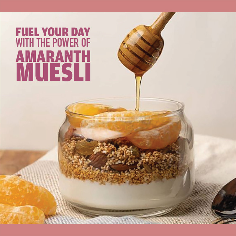 Nourish Organics Amaranth Muesli 280g