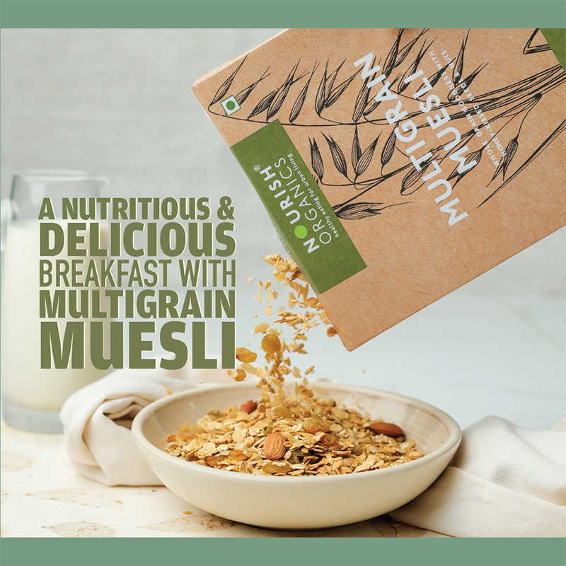 Nourish Organics Multigrain Muesli 300g