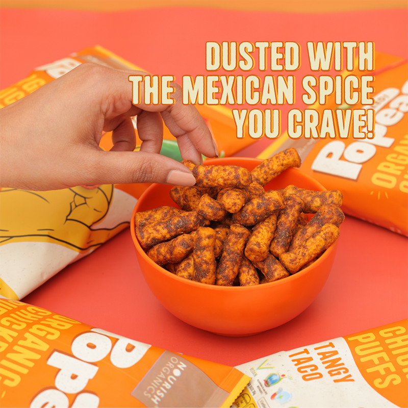 Nourish Organics Chickpea Puffs 60g