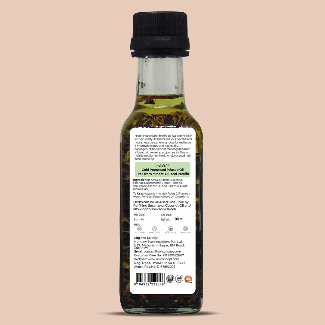 Soil Concept Anti Hair Fall Sesame Oil - 100 Ml