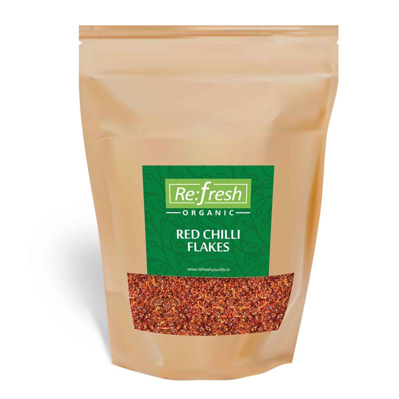 Organic Red Chili Flakes Crushed Red Pepper Refresh