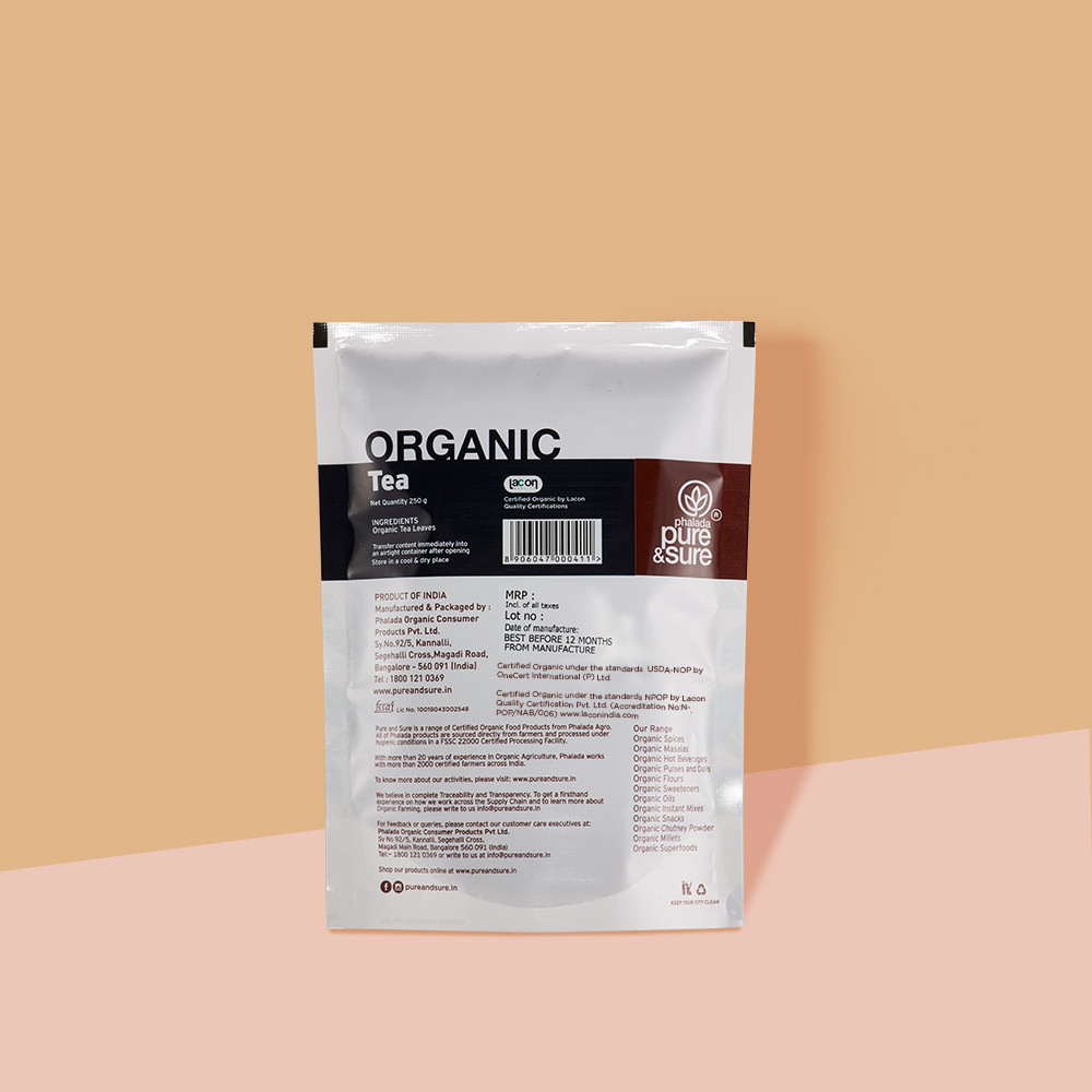 Pure Sure Organic Tea Powder - 250 Gm