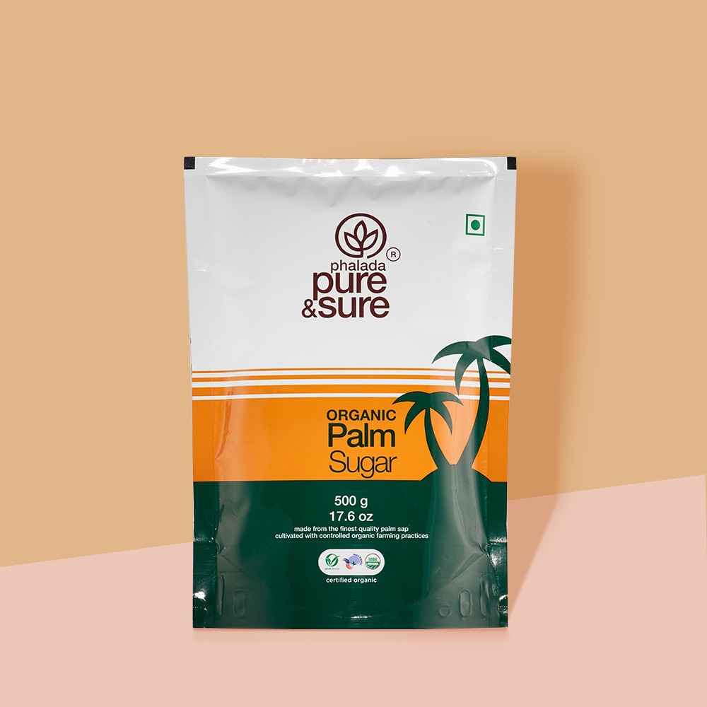 Pure  Sure Organic Palm Sugar - 500 Gm