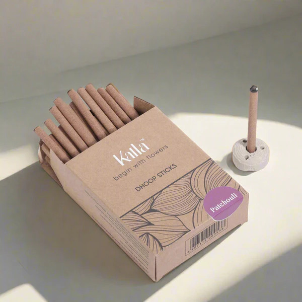 Kalla Patchouli Dhoop Sticks 40u - 100 Gm