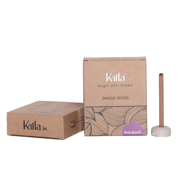 Kalla Patchouli Dhoop Sticks 40u - 100 Gm