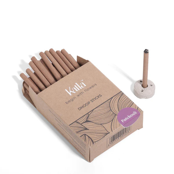 Kalla Patchouli Dhoop Sticks 40u - 100 Gm