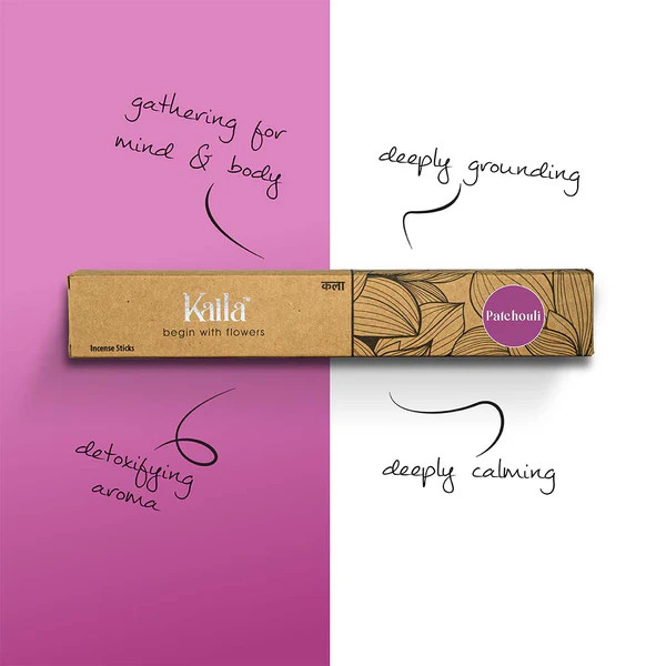 Kalla Patchouli Agarbatti 40u - 70 Gm
