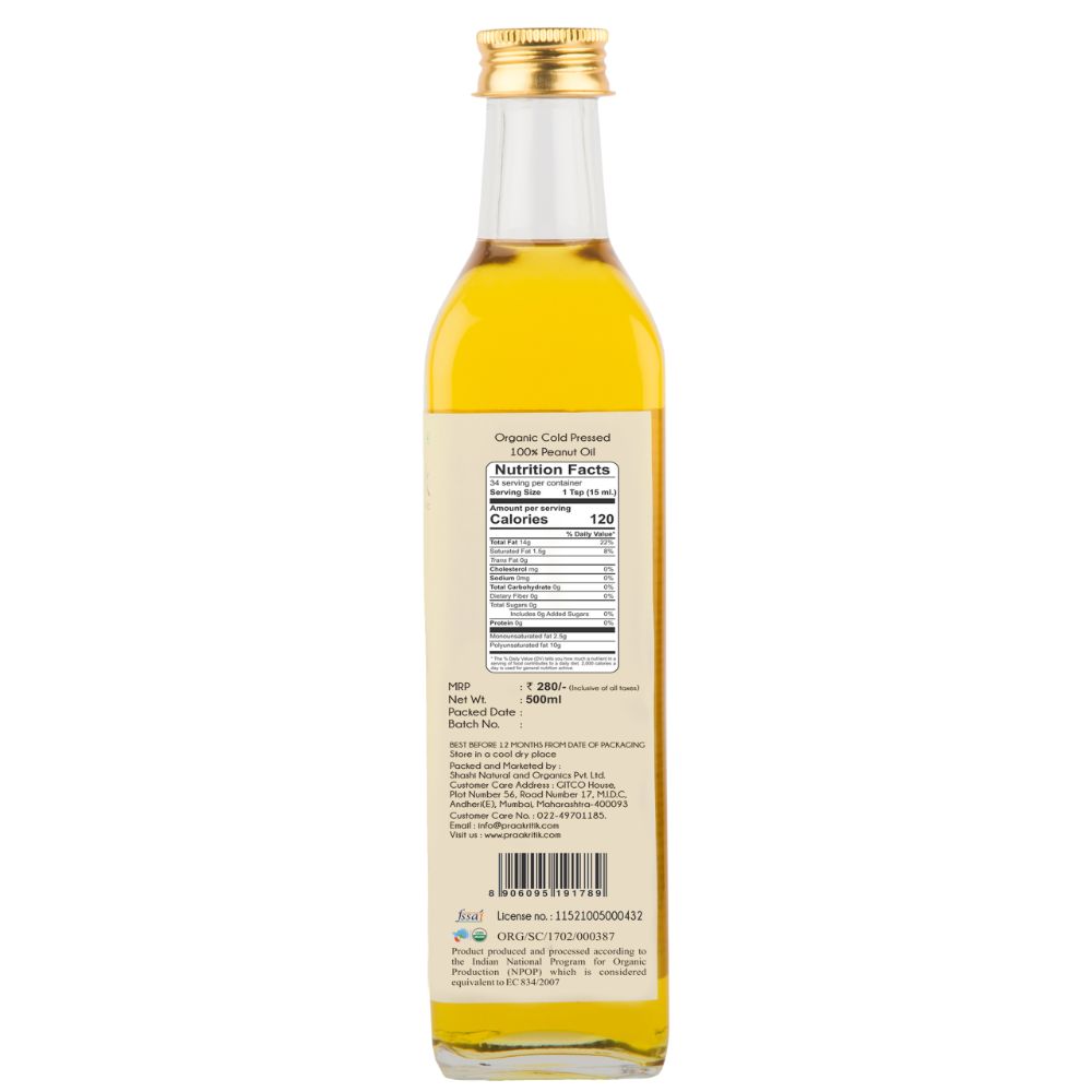 Praakritik Organic Pressed Groundnut