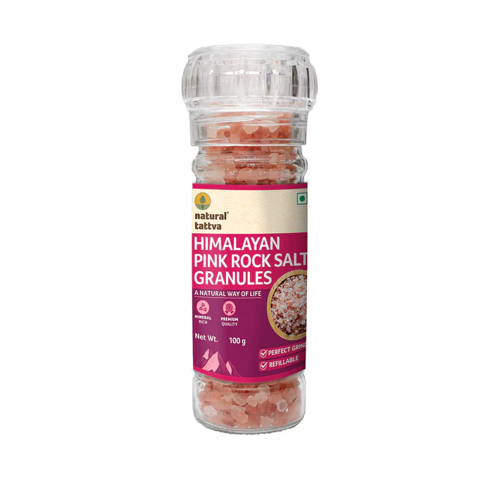 Natural Tattva Rock Salt Grinder - 100 Gm