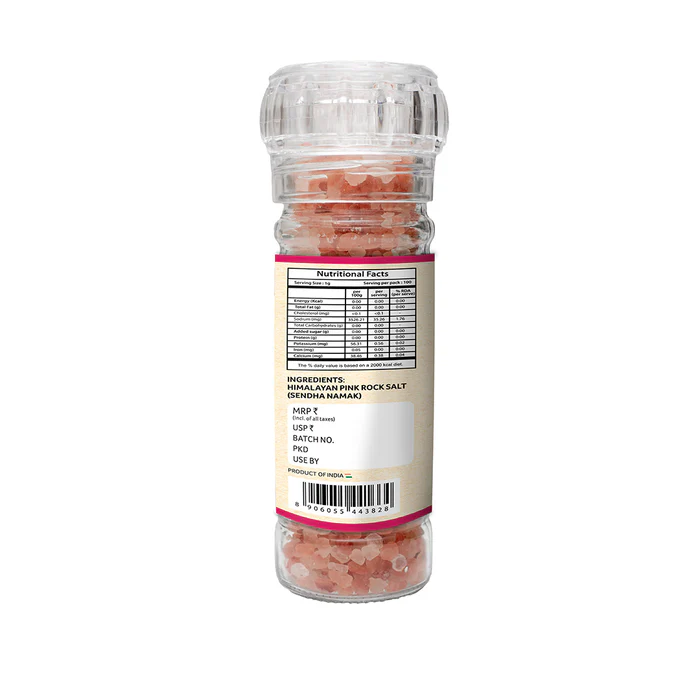 Natural Tattva Rock Salt Grinder - 100 Gm